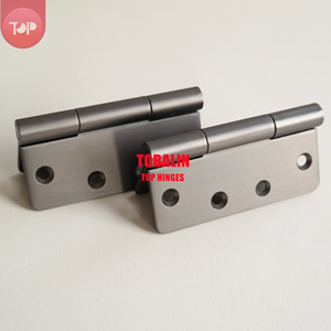 Dobradiça de Aço Inoxidável Níquel Acetinado TOP-SS3435-EB para Móveis, Armários, Banheiro, Quarto e Uso Externo - Fechamento Suave e Fácil - Product Image 5