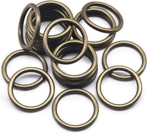 ห่วงโลหะรูปวงกลมแบบเชื่อมติดกัน สำหรับงาน DIY งานฝีมือ สายรัด กระเป๋าถือ - Product Image 4