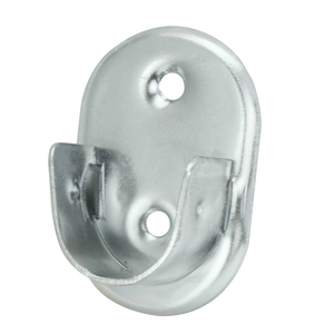 Supporto laterale ovale zincato, 19 mm. - Product Image 1