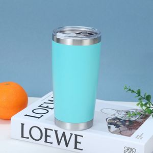 20oz Outdoor Picnic Car Tumbler Anti Spill sealed Lid Thermal Cold Drink Mug - Product Image 2