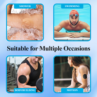 Patchs adhésifs de fixation de haute qualité pour Freestyle Libre 2 CGM, bande médicale en coton et élasthanne imperméable, couvre-capteur, 10-14 jours