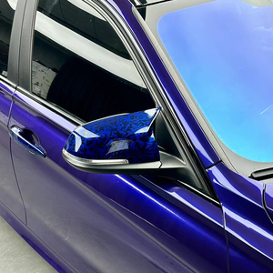WRAPMASTER 1.52*17m PET Royal Indigo Blue Film d'emballage de véhicule automobile Vinyle d'emballage de voiture - Product Image 2