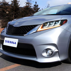 Para <span class=keywords><strong>Toyota</strong></span> para <span class=keywords><strong>Sienna</strong></span> 2011-2020 LED Auto faros montaje alta configuración 100W proyector lente nuevas lámparas delanteras de coche - Product Image 4