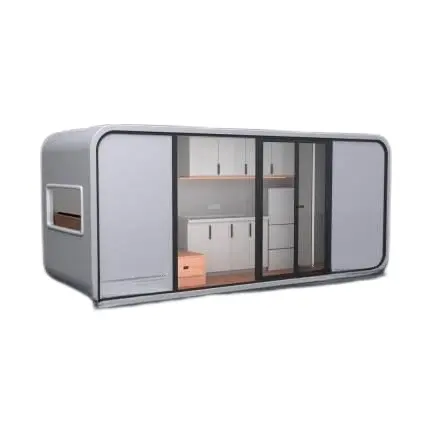 Container nhà 20ft prefab vận chuyển Tiny House Kit container nhà di chuyển nhà tiền chế