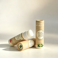 Rouge à Lèvres Biodégradable 10ml Push up Recharge Ronde Carton Déodorant Tube