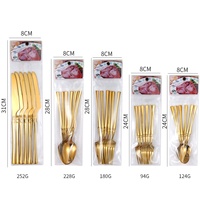 6 couteaux à dîner de luxe en acier inoxydable doré avec design taillé en diamant pour la mise en place de la table de mariage ou de restaurant