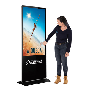 Hot bán trong nhà tương tác kiosk <span class=keywords><strong>LCD</strong></span> signage Totem tầng đứng màn hình cảm ứng quảng cáo kỹ thuật số Bảng hiển thị cho nhà hàng - Product Image 1
