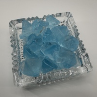 Silicate de sodium de qualité industrielle Lvdao ISolid, module élevé 2,4-3,3, pureté minimale 98 %, granulés bleu clair pour l'étanchéité des bâtiments