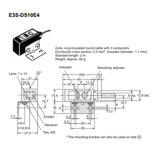 E3S-5E4 quang điện chuyển đổi cảm biến E3S-2E4 E3S-LS10XE4 E3S-LS20XE4 E3S-R2E4 E3S-DS10E4 E3S-DS30E4 E3S-2E41 E3S-5E41 E3S-R2E41 - Product Image 6