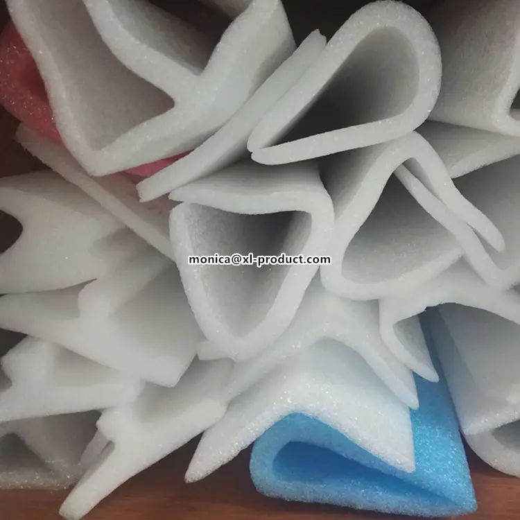 polyethylene U profile edge corner foam for packaging protection