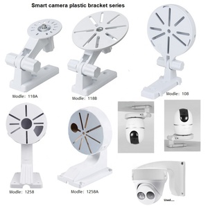 Support de caméra CCTV semi-fixe en métal, support mobile inclinable et orientable, support universel pour caméra CCTV, support de montage sur rail moyen - Product Image 4