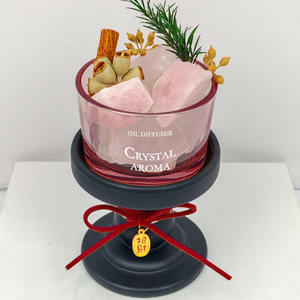 Ornements de fleurs séchées en pot petit format pour chambre à coucher, maison familiale, style Mori, aromathérapie à l'air frais sans feu, parfum de cannelle, cadeau d'anniversaire, produit rentable - Product Image 4