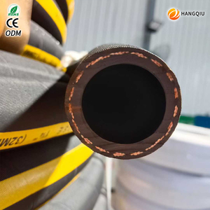 <span class=keywords><strong>Tuyau</strong></span> en caoutchouc flexible tressé en coton noir de <span class=keywords><strong>1</strong></span> pouce R6 R7, type industriel, pour l'alimentation en eau et le drainage - Product Image 4