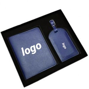Juego de Etiquetas de Equipaje Multicolor con Caja de Regalo, Porta Tarjetas de Identificación y Boletos de Avión de Alta Gama, Colgante Antipérdida para Viajes - Product Image 1