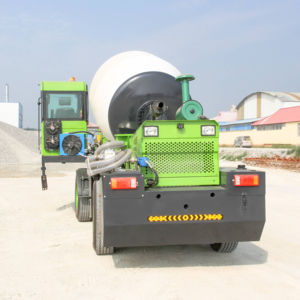 รถผสมคอนกรีตรถบรรทุก4m3ดีเซลรถรับน้ำหนักได้ด้วยตัวเองรถผสมคอนกรีตเคลื่อนที่ได้ - Product Image 6