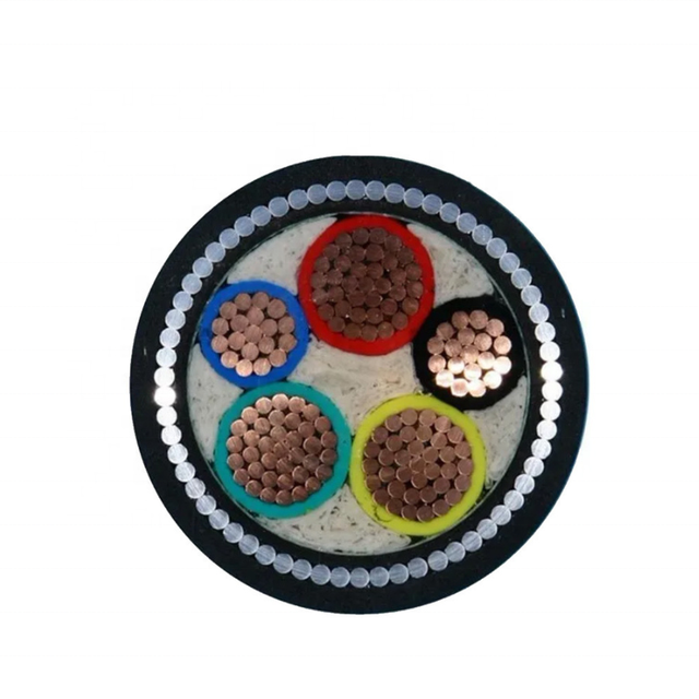 Flame Retardant Low Voltage CU/XLPE/PVC/GSWA/PVC Armoured Power Cable Multicore 16mm 25mm 35mm 95mm Construction Use