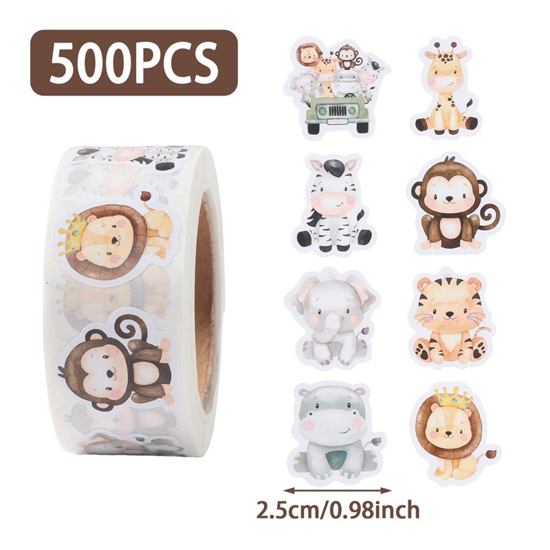 Autocollant Alien Animal de la Jungle