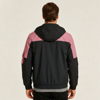 AQTQ Manteau d'extérieur imperméable à capuche grande taille pour homme, veste de printemps élégante, coupe-vent, bomber, parka – Fabricant