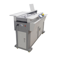 CYBM300L Nouvelle machine à relier les livres semi-automatique A4 320 mm à colle latérale en acier inoxydable 304 haute efficacité pour usage domestique