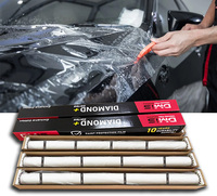 Film de protection de peinture automobile PPF en TPU à liaison carbonatée, modulé 3MPa, anti-jaunissement, garantie 10 ans, épaisseurs 7.5Mil, 8.5Mil, 9.5Mil, 10.5Mil, 11.5Mil