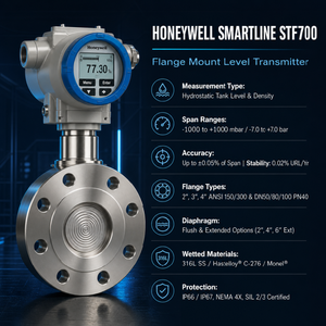 Honeywell Original Smartline Stf700 Capteur de niveau à montage sur bride 4-20mA Hart Sil2 - Product Image 2