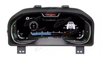 Cluster Digital 12.3 inci untuk Dodge Ram 2013-2018 GPS Navi LCD Panel instrumen dasbor mobil pengukur kecepatan pemutar Multimedia LCD