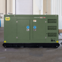 Générateur diesel super silencieux 30 kW, groupe électrogène intelligent insonorisé triphasé 380 V avec ATS pour alimentation de secours industrielle et domestique