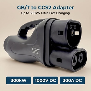 Adaptateur de prise de charge EV DC GBT vers CCS2 250A/1000V IP65 étanche pour chargeurs EV chinois CCS2 compatible avec Tesla BYD - Product Image 1