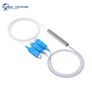 Connecteur mini-tube vert 1x16 PLC SC APC et connecteur SC UPC monomode pour boîtier NAP, coupleur PLC 1x16 - Product Image 6