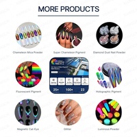 Pigmento Apex Vivid Pure Fine Super Chameleon, Polvo que Cambia de Color, Multichrome, para Diseños de Uñas Especializados, Arte en Resina de Lujo