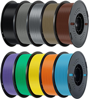 Filamen Cetak 3D PLA Classic 1KG Dari Greentech 1.75MM +/-0.02MM PLA Classic