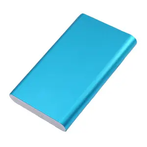 "Tantank Factory Price Custom Logo Power Bank Ultra Slim Outlook Power Bank With Metal Coat Portable Battery Charger "