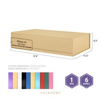 Boîte de papier pliable à fermeture magnétique élégante conçue sur mesure Emballage portable élégant avec sérigraphie