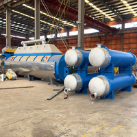Machine d'extraction d'huile et de farine de poisson, ligne de production automatique de farine de poisson avec cuve de cuisson, sécheur et presse