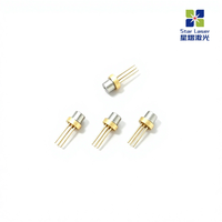Diodo Láser Infrarrojo Cercano Profesional con Sensor de Movimiento U-LD-851062A 850nm 10mW TO3.3mm para Sensor PM2.5, Escaneo 3D