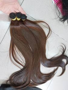 Vente en gros d'extensions de cheveux de ruban à pointe plate de kératine vietnamienne vierge 100% de 22 pouces meilleure qualité russe à double tirage pré-collé brut - Product Image 4
