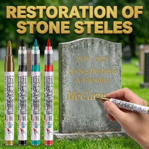 Stylo de retouche <span class=keywords><strong>pour</strong></span> pierres tombales, stylo de remplissage <span class=keywords><strong>pour</strong></span> tablettes en <span class=keywords><strong>pierre</strong></span>, stylo de coloration <span class=keywords><strong>pour</strong></span> pierres tombales - Product Image 2