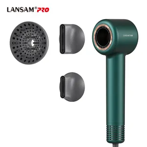 Lansam USA Motor Self Cleaning Hotel Ionic Smart Professional Supplier Hair Dryer With Diffuser