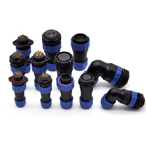 SP serisi konektörü WEIPU SP11 SP13 SP17 SP21 SP29 1 2 3 4 5 6 7 9 12 14 16 19 22 24 26 Pin IP67 IP68 su geçirmez kablo - Product Image 6