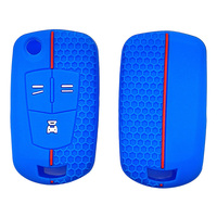 Coque de protection en silicone pour clé de voiture à 3 boutons pour Opel Vauxhall Astra H Corsa D Vectra C Zafira Astra Vectra Signum