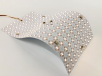 Feuille LED Flexible Personnalisable CCT 2700K~6500K Blanc Tunable DC24V Panneau Lumineux 480x240mm 400 LED pour Panneau Publicitaire Commercial