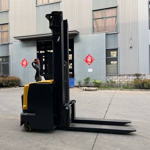 Nueva llegada 1000 kg 1500kg 2000kg 4,5 m 5M 6m Apilador de palés eléctrico Triple mástil con motor de accionamiento de CA Apilador de carretillas elevadoras eléctricas - Product Image 4