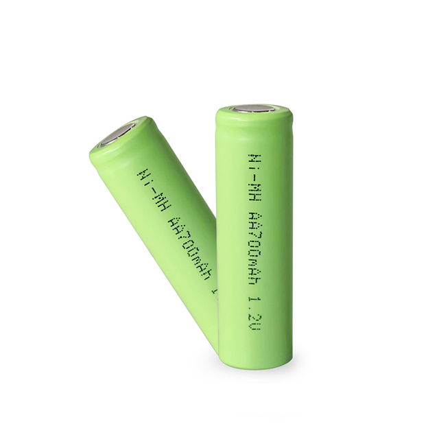 Tcbest Good Performance 1.2v 700mah AA NiMH Rechargeable Battery Nickel Metal Hydride 2000 Cycle Life 9g Lightweight for