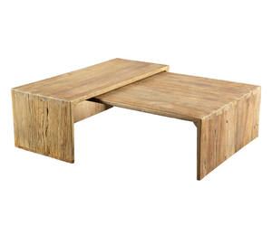 <span class=keywords><strong>Landia</strong></span> Home Table basse vintage rustique en bois d'orme récupéré - Product Image 3