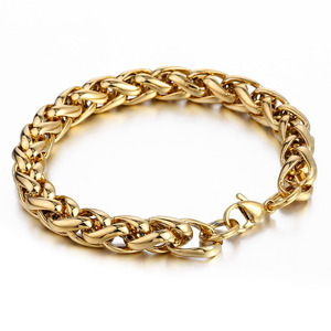 Kalung Grosir 3mm 4mm 5mm 6mm 7mm 8mm Rantai Gandum Kalung Pria Kalung Custom Stainless Steel-1 - Product Image 6