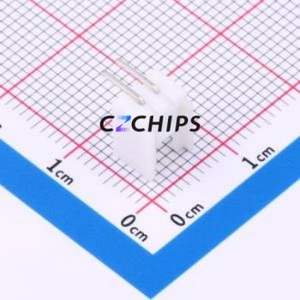 BX-HY2.0-2PWZ Wire-to-Board Pin Header Bent Lead Through Hole,P=2mm Connector 1x2P 2mm Right Angle Insert HY - Product Image 2