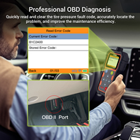 Outil de programmation de diagnostic TPMS TopDiag PS003, prend en charge la programmation des capteurs de pression des pneus 315/433 MHz, scanner de capteurs, contient 4 capteurs.