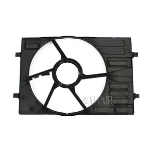 Soporte de Ventilador de Radiador para Volkswagen Golf Mk7, Lamando, Skoda Octavia, Anillo de Ventilador ABS, Pieza de Repuesto - Product Image 3