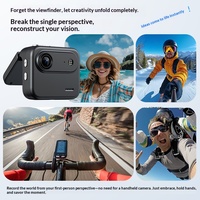 Kamera Aksi Bestseller Y360 Mini Ukuran Jempol Layar 2.0 Inci Kartu TF Genggam untuk Bersepeda dan Vlogging di Luar Ruangan