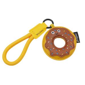 LLavero de cuero de hamburguesa de comida bonita de dibujos animados exquisito pequeño regalo para parejas colgante de mochila escolar de celebrante de <span class=keywords><strong>Internet</strong></span> - Product Image 1